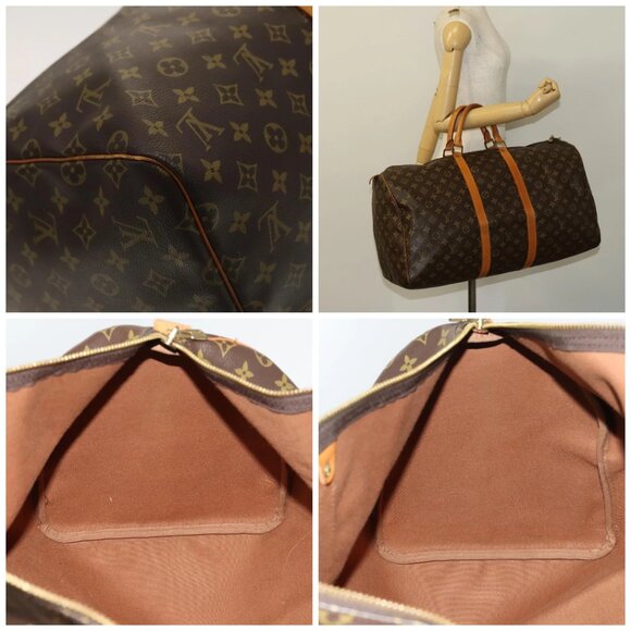 LOUIS VUITTON Monogram Keepall 55 Boston Bag - Picture 16 of 16
